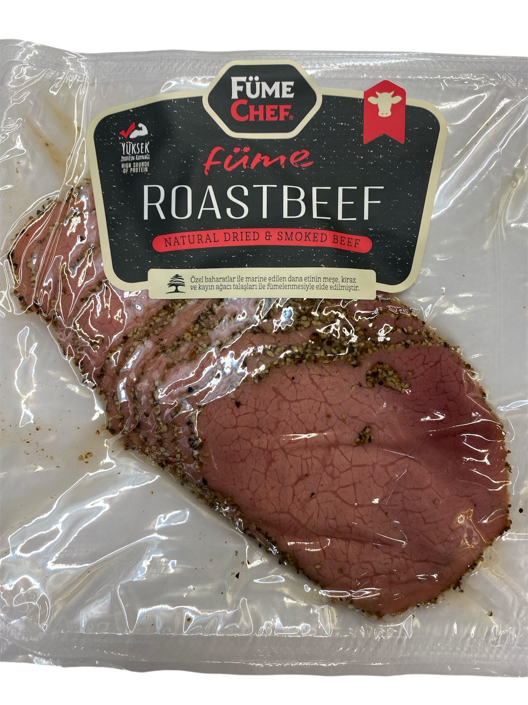 Füme Chef Dana Karabiberli  Roastbeef 100gr