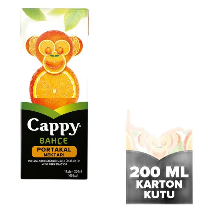 Cappy Mini Meyve Suyu 200Ml Portakal
