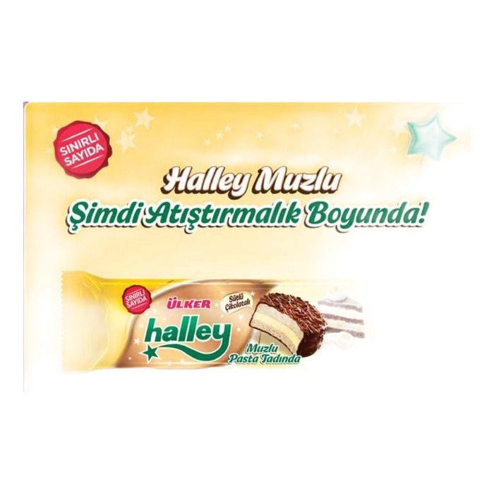 Ülker Halley 66Gr Granüllü Muzlu