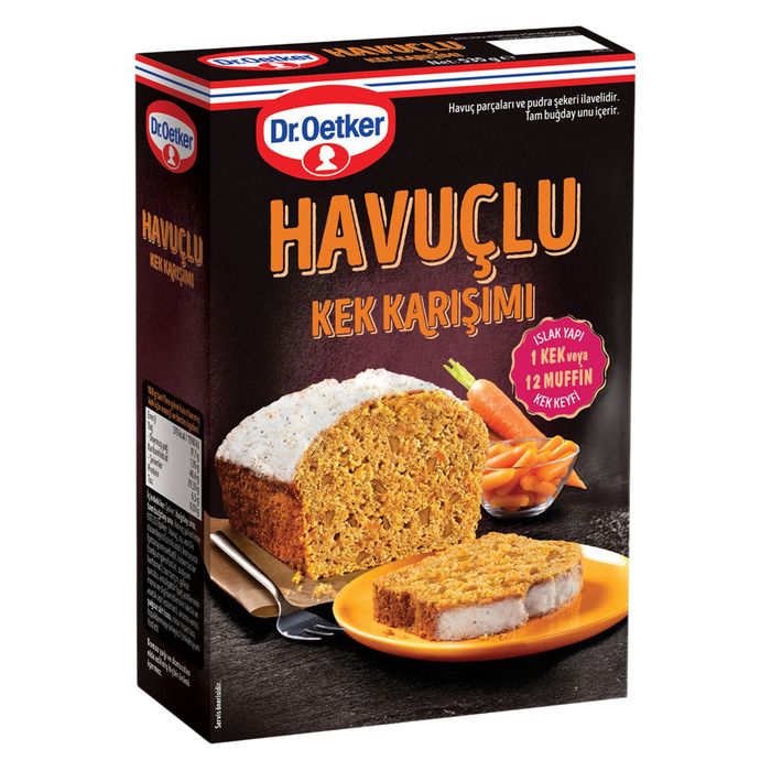 Dr.Oetker Kek Karışımı 496Gr Havuçlu