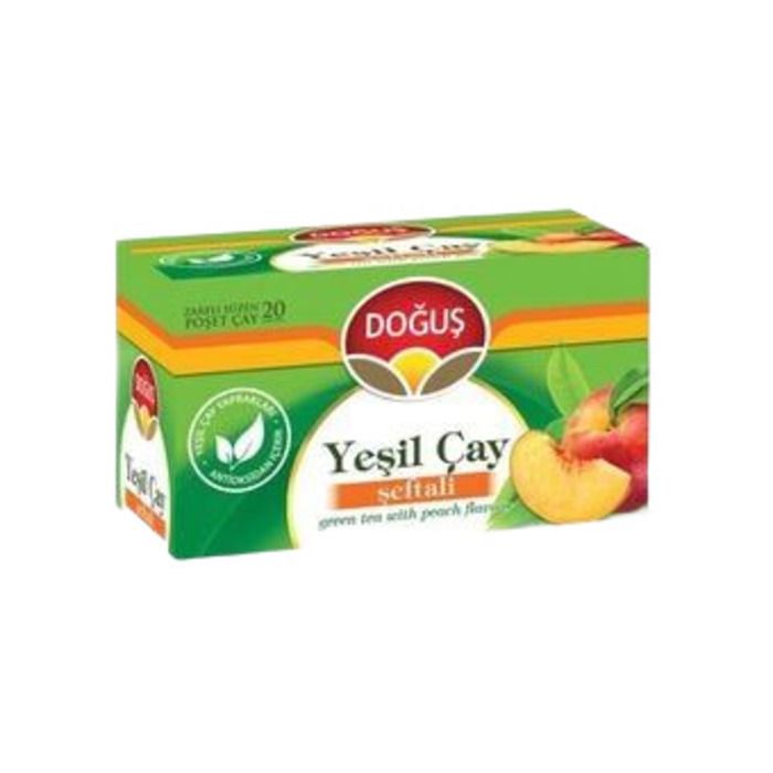 Doğuş Bitki Yeşil Çay 20'Li Şeftali