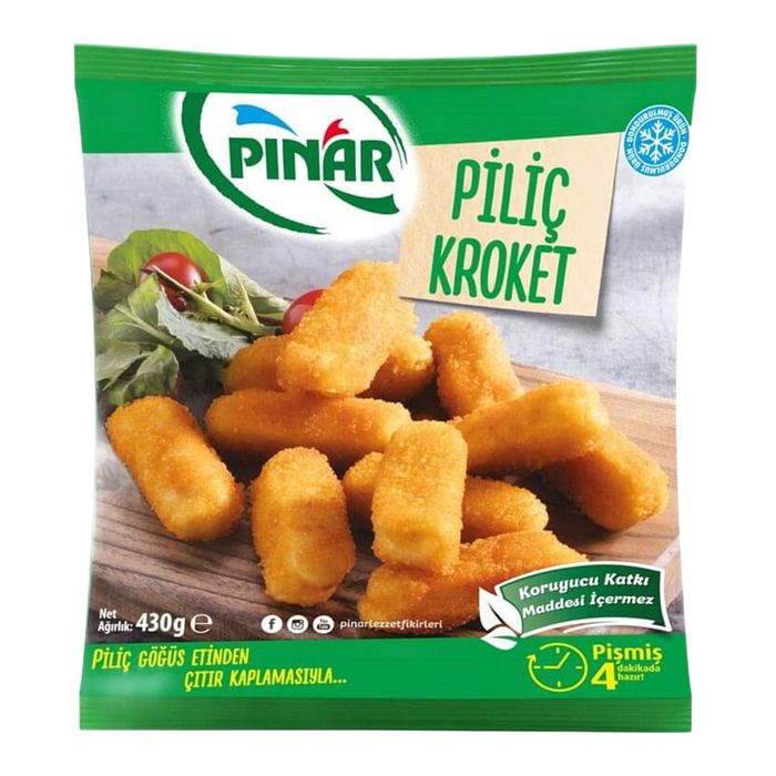 Pınar  Piliç Kroket 22Ad 430G