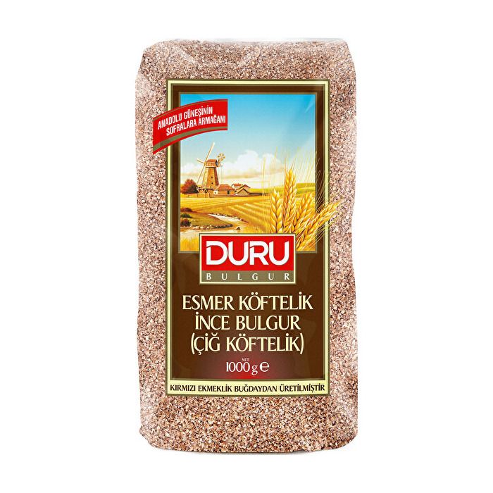 Duru Bulgur 1Kg Esmer Çiğköftelik