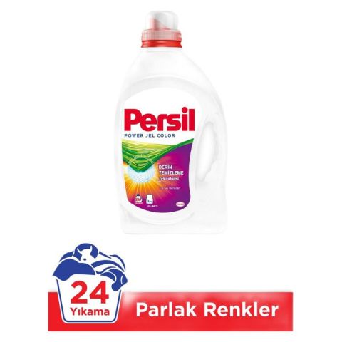 Persil Power Jel 38 Yıkama (2,470) Derin temizleme Canlı Renkler