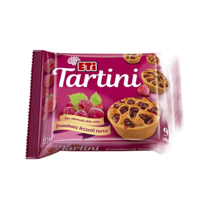 Eti Tartini Frambuazlı Turta 114G 6 Adet