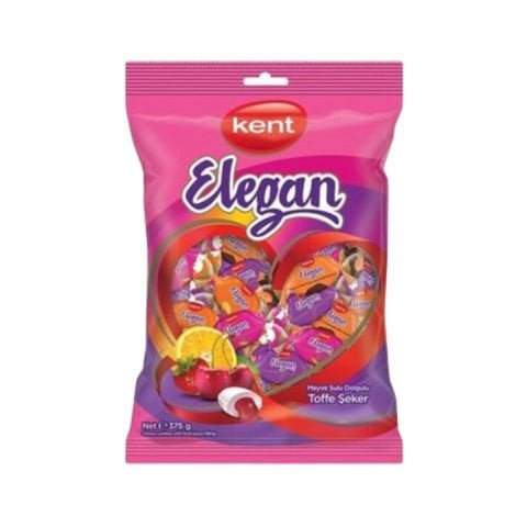 Kent Elegan Meyve Sulu Dolgulu Şeker 375Gr