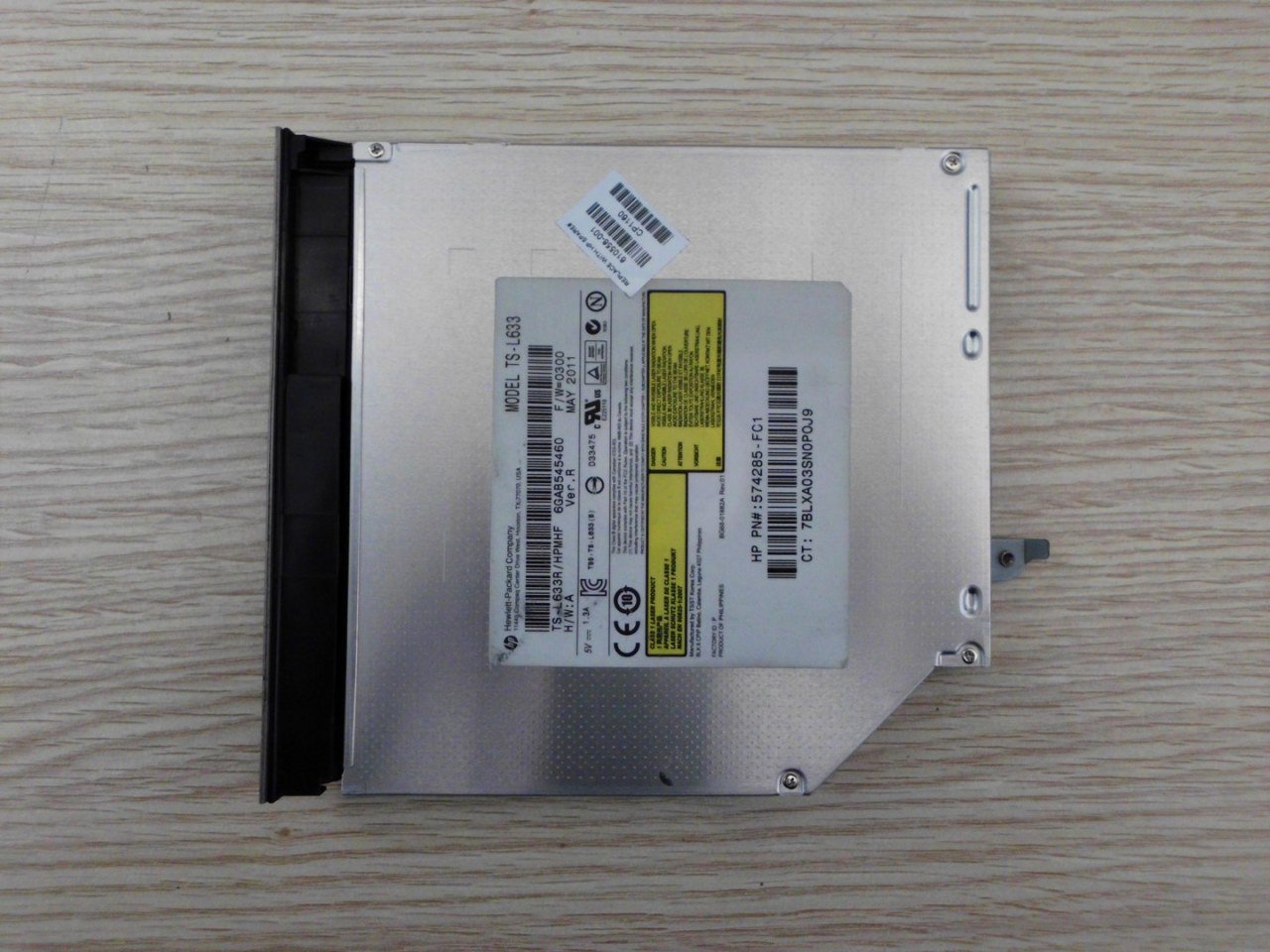 @ORIGINAL HP G62 Dvd RW TS-L633 610558-001