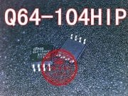 Q64-104HIP Bios IC Chip EN25QH64 EN25Q64