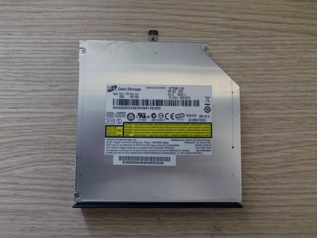 @ORIGINAL Acer Aspire 6530 DVD ZK3 DVD 6530G DVD WRITER GSA-T50N