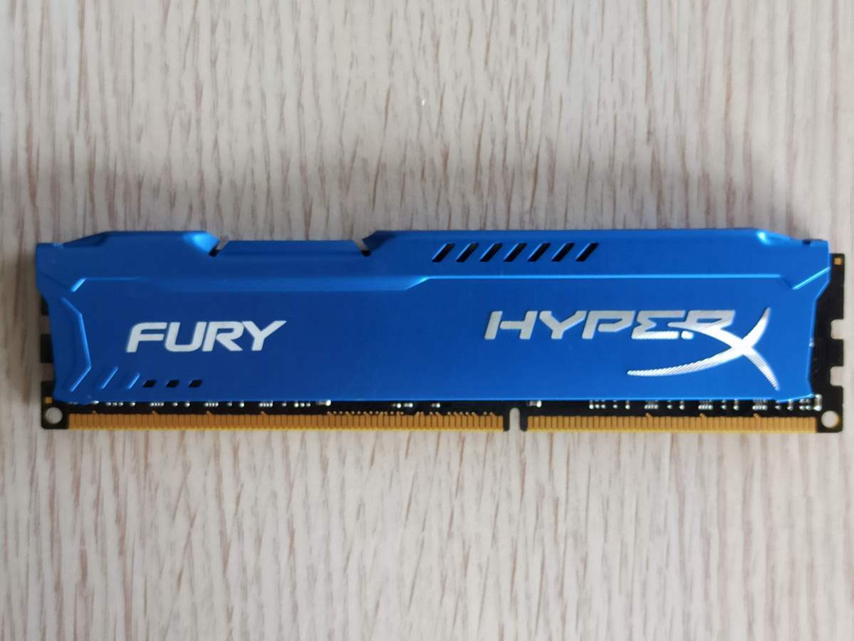 Kingston HyperX Fury 8 GB DDR3 Ram KHX1600C10D3/8G HX316C10F/8