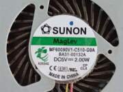 @ORIGINAL SAMSUNG NP350V5C FAN NP350 FAN MF60090V1-C510-G9A BA31-00132A DC28000BMS0