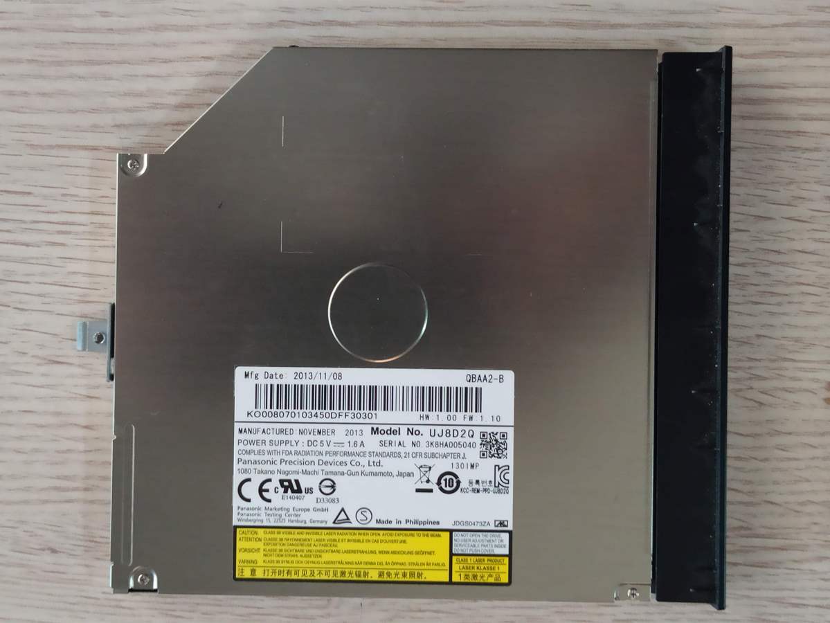 UJ8D2Q For Acer Laptop E1-570 9.0mm SATA Internal Slim DVD CD Writer