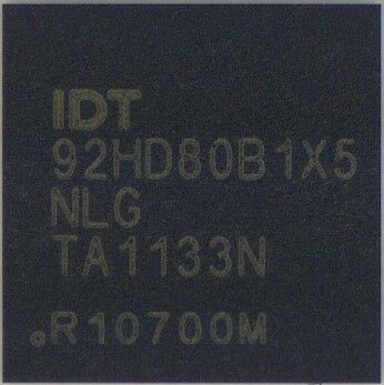 IDT92HD80B1X5NLG 92HD80B1X5NLG IDT92HD80B1X5 NLG 92HD80B1X5 QFN-48 Chipset