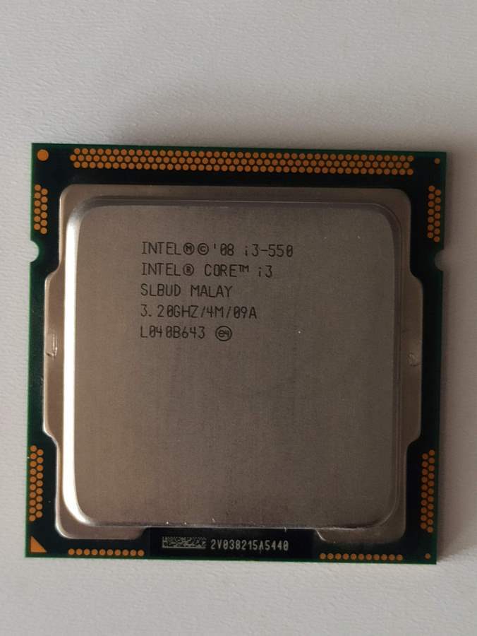 Intel® Core™ i3-550 İşlemci (4M Önbellek, 3.,20 GHz)