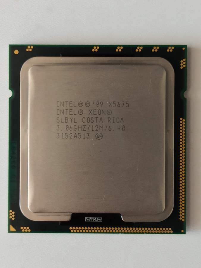 Intel® Xeon® X5675 İşlemci 12M Önbellek, 3.06 GHz, 6.40 GT/sn Intel® QPI