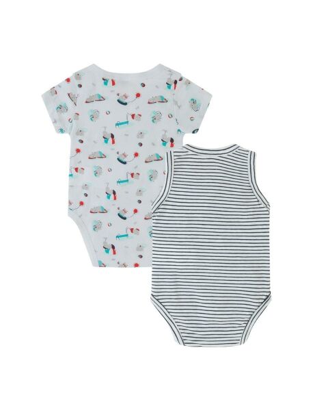 Canada House 2li Erkek Bebek Body Set