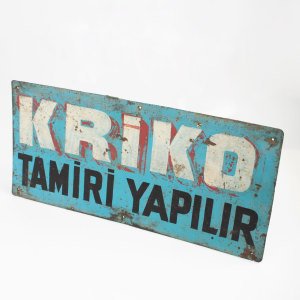 Kriko Tamiri Yapılır Tabela