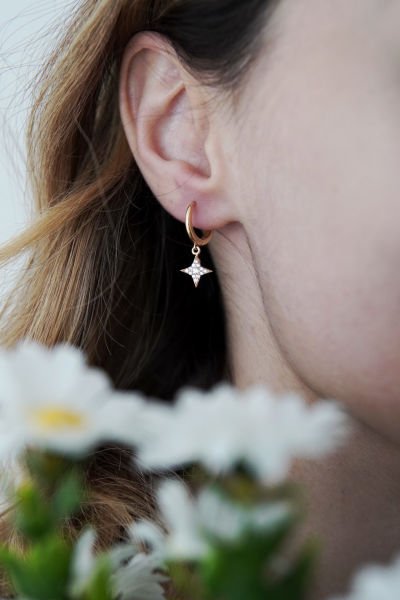 Polar Star Earrings
