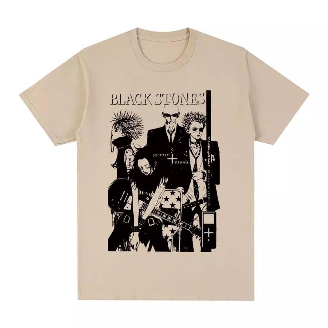 Anime Black Stones Band (Unisex) T-Shirt