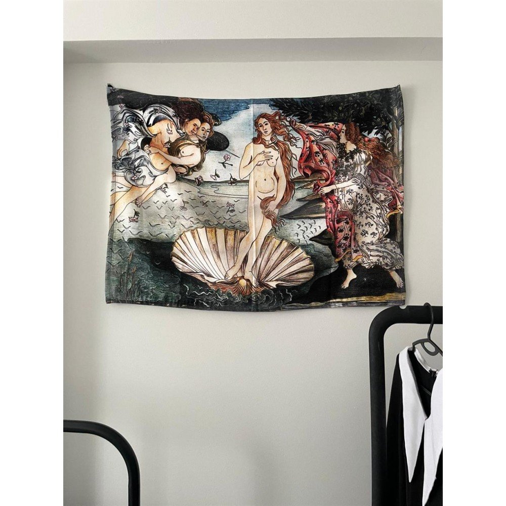 The Birth of Venüs Duvar Örtüsü - Wall Tapestry I 70 x 100 cm