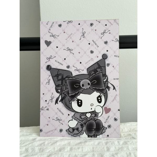 Alt Cute Kuromi Ahşap Poster