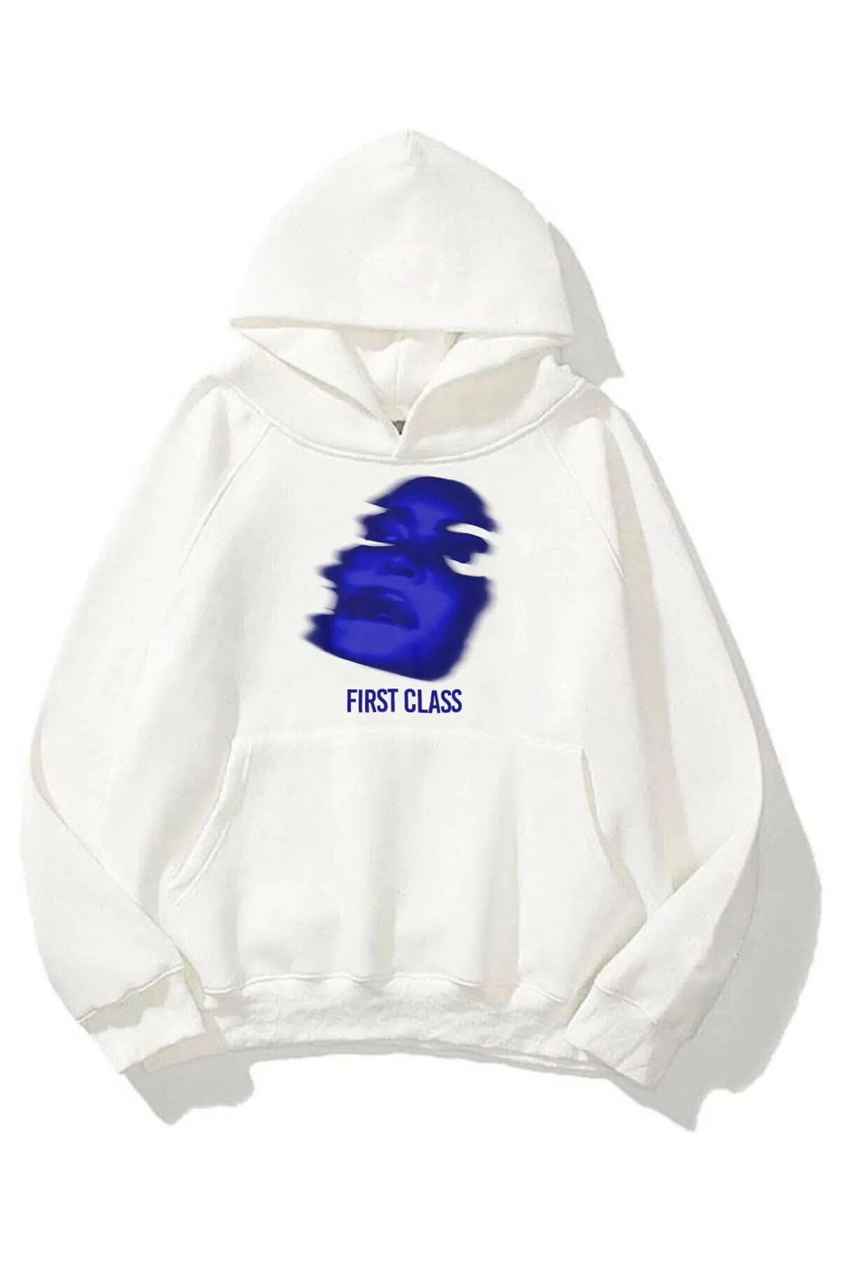 Beyaz First Class Unisex Hoodie