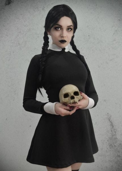 Wednesday Gothic Elbise