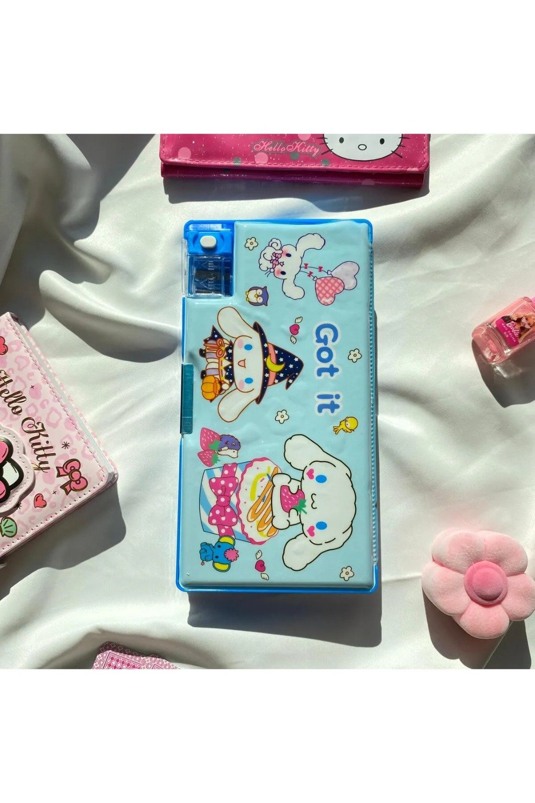 Mavi Cinnamoroll Otomatik Kutu Kalemlik