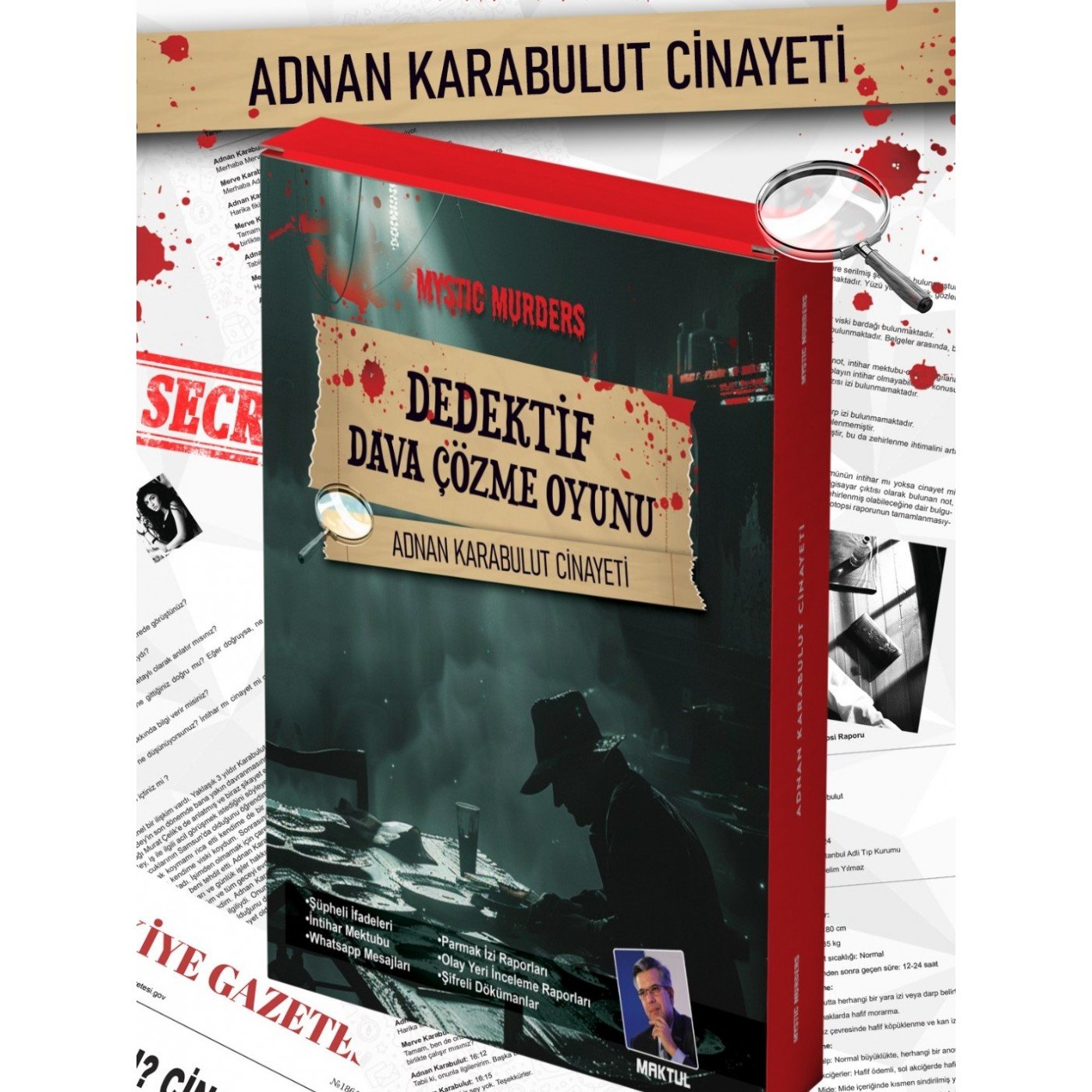 Dedektiflik Cinayet Çözme Oyunu - Adnan Karabulut Davası