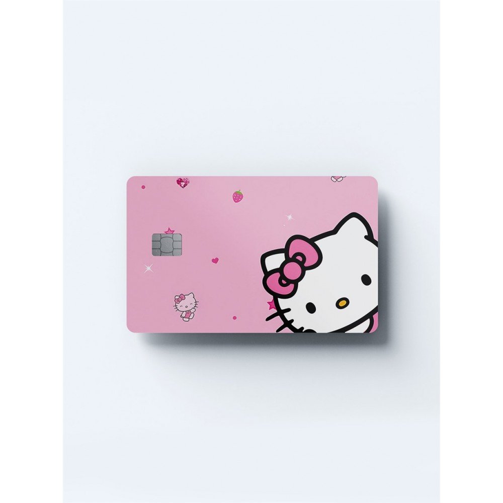 Hello Kitty Kart Kaplama Sticker
