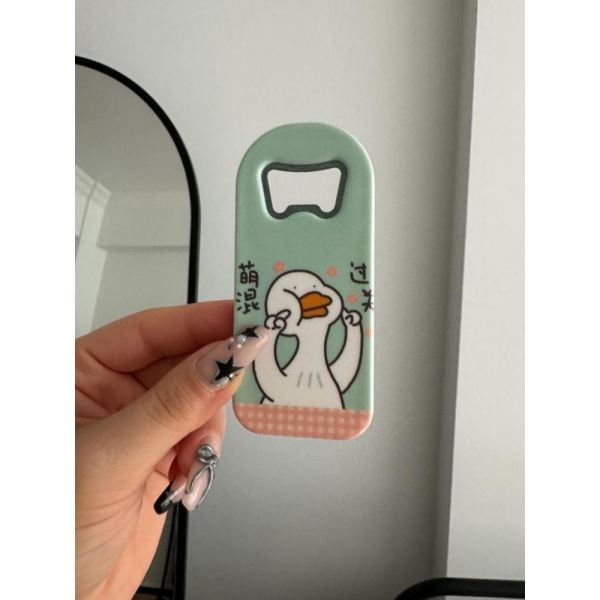 Kawaii Duck Magnetli Kapak Açacağı