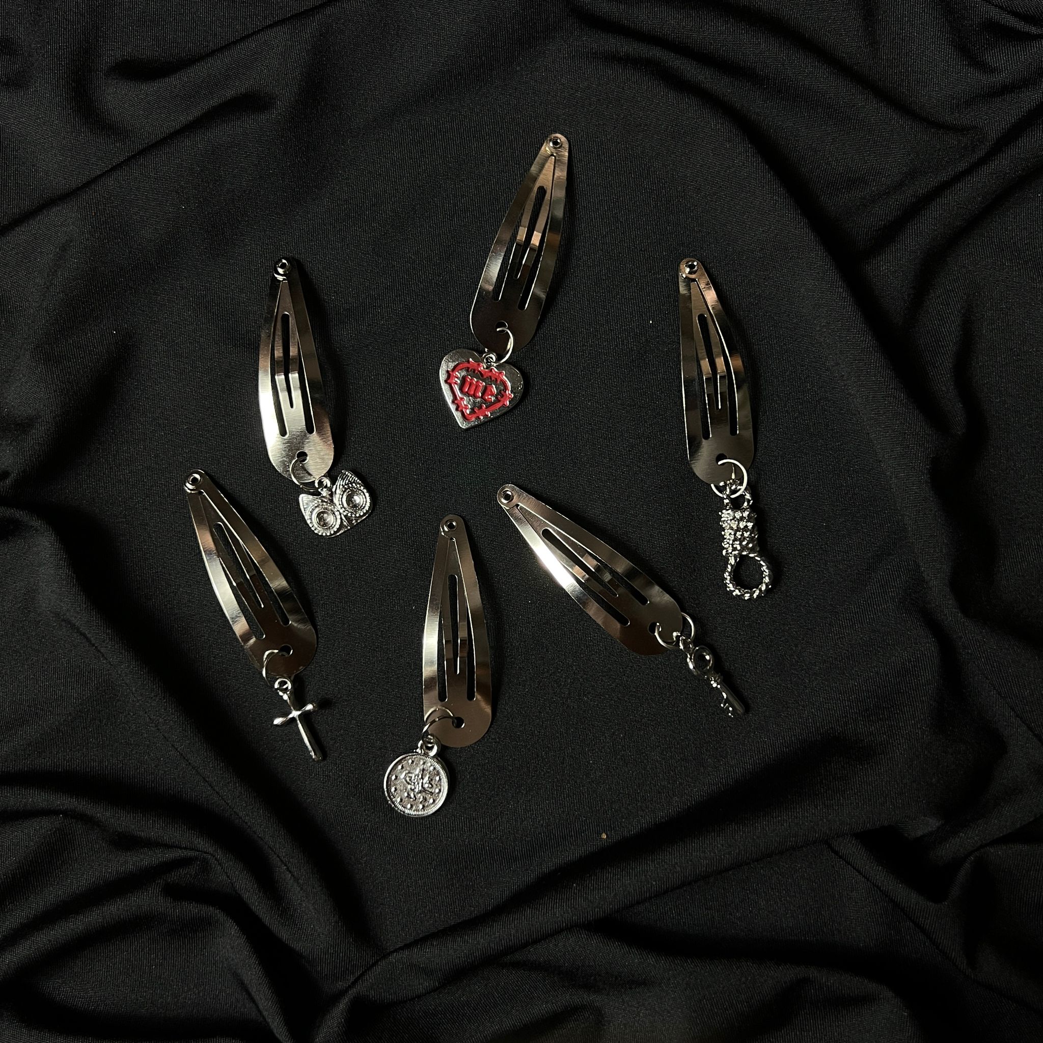 Gothic Metal Clasp Set