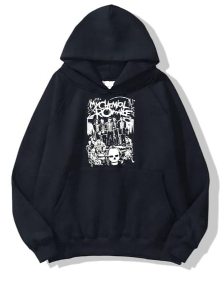 Skeleton Romance Oversize Sweatshirt