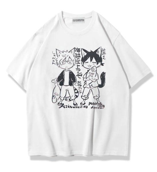 Hashimoto Shun and Chihana Mio Oversize (unisex) T-Shirt