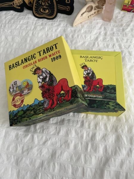 Başlangıç Tarot ve Circular Rider Waite Tarot Kartları I Yuvarlak Tarot Kartları