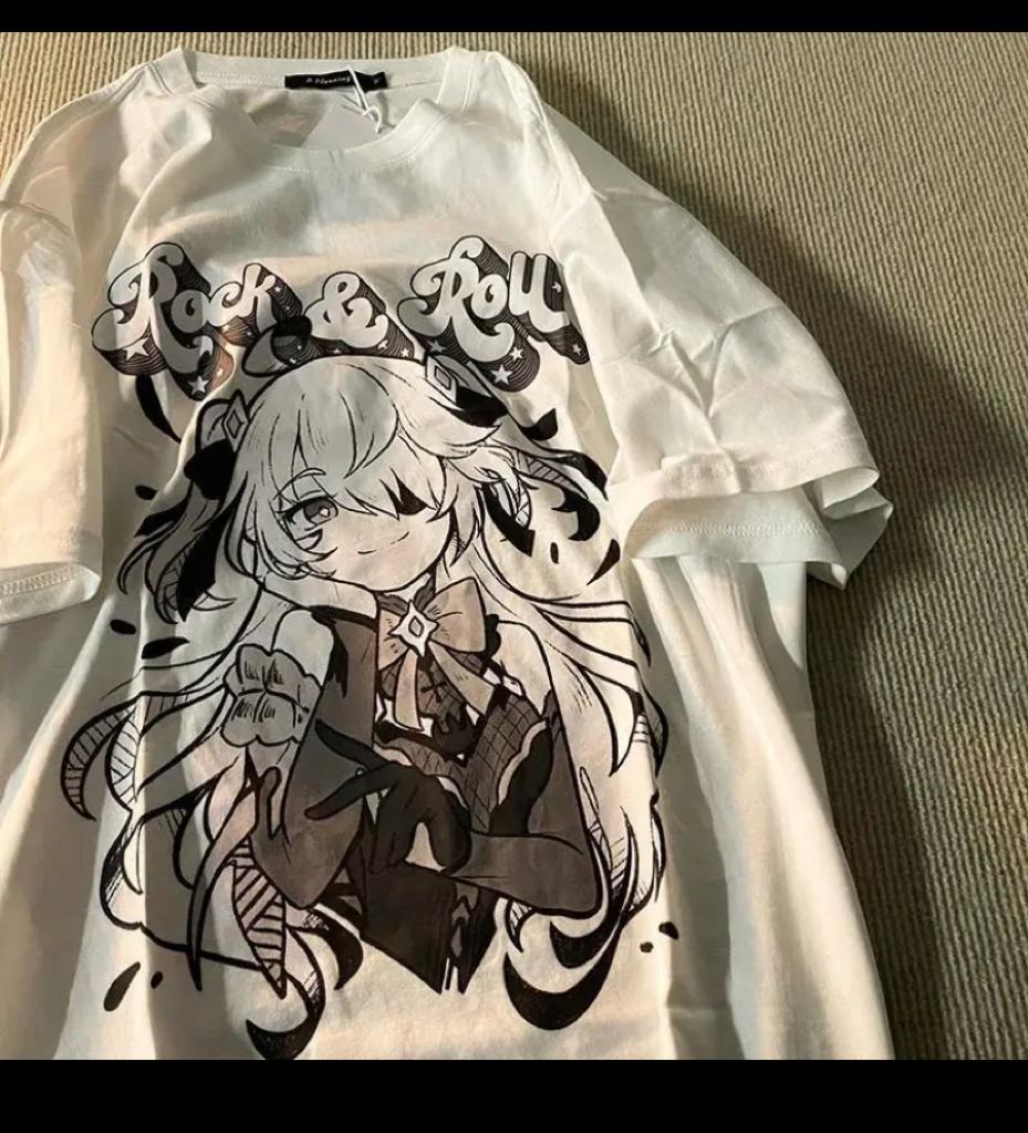 Anime Genshin Impact Oversize T-Shirt