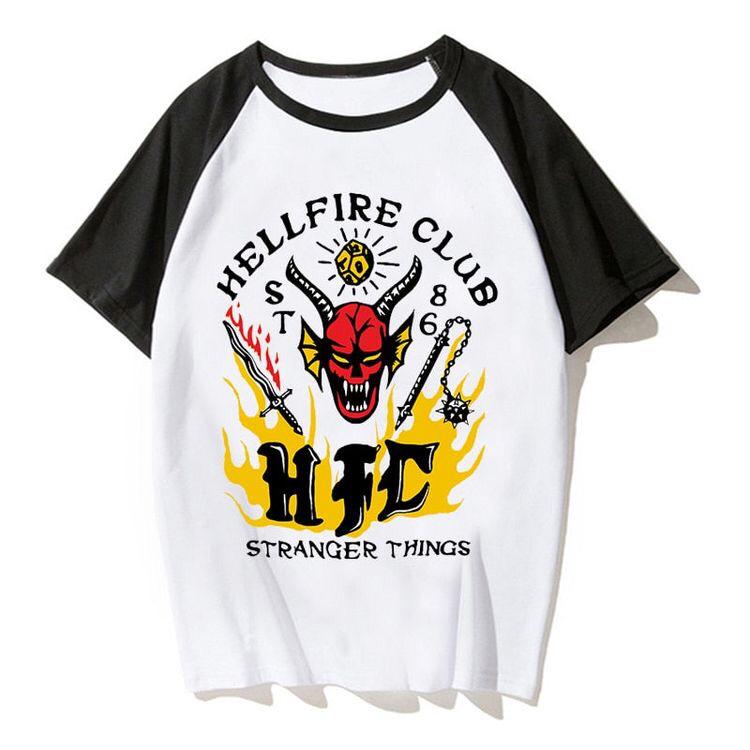 Stranger Things New HellFire Club Unisex Oversize T-shirt