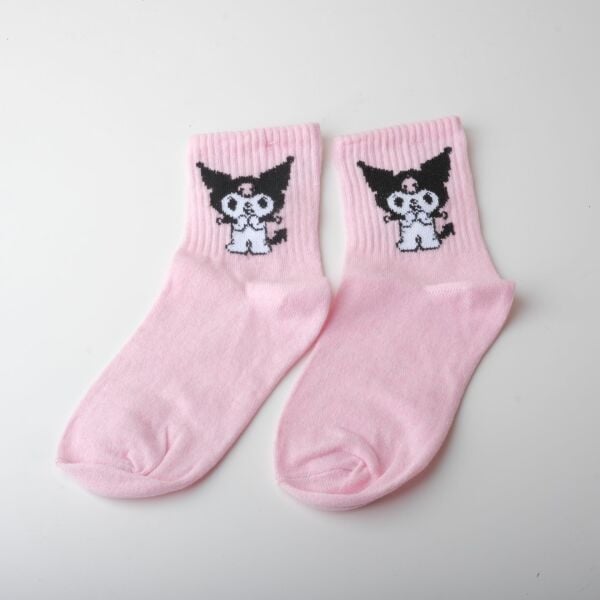 Kuromi Pink Çorap