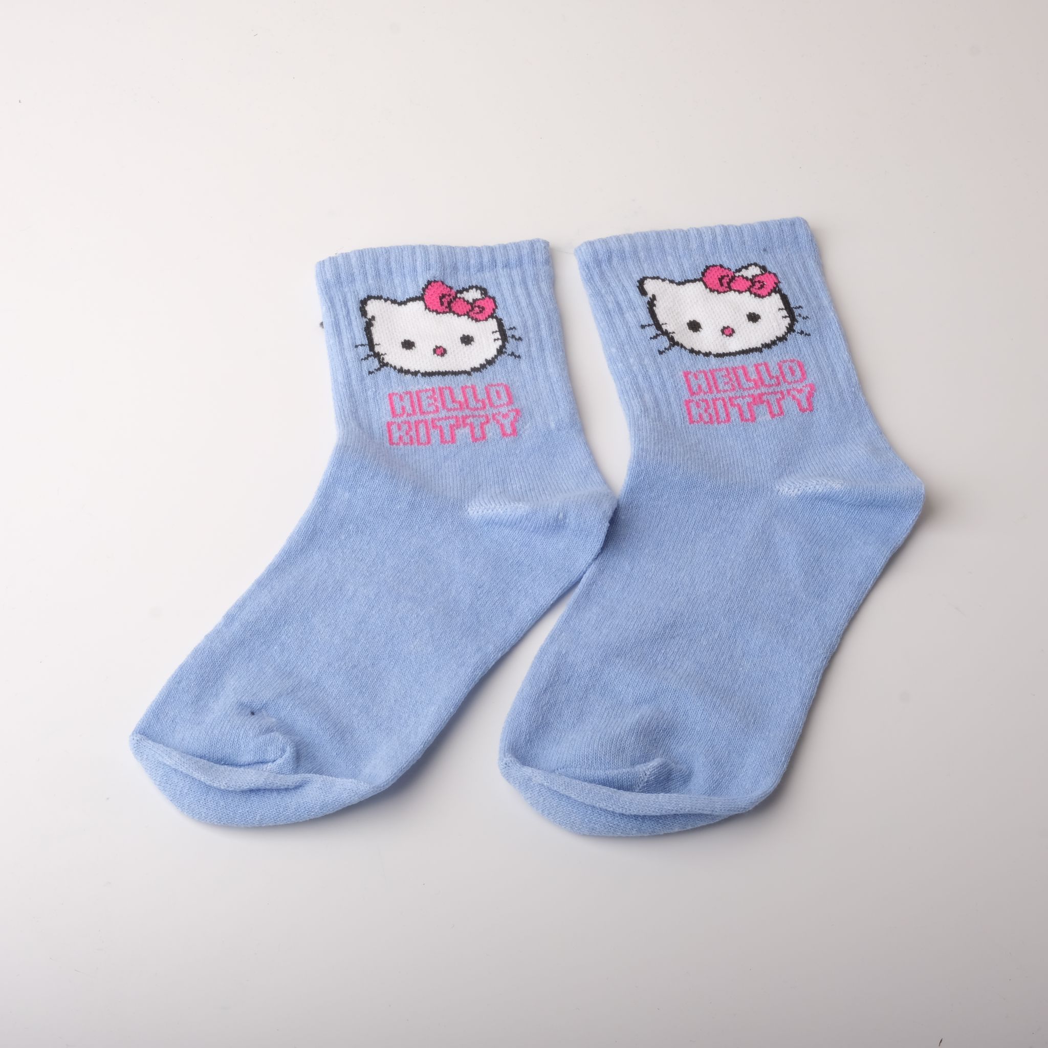 Blue Hello Kitty Çorap