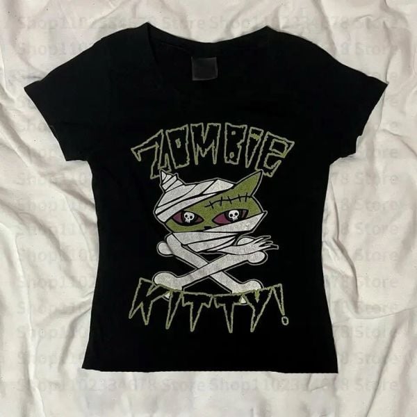 Zombie Kitty Unisex T-Shirt