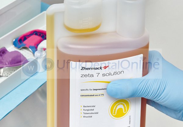 Zhermack Zeta 7 Solution | Konsantre Ölçü Dezenfektanı
