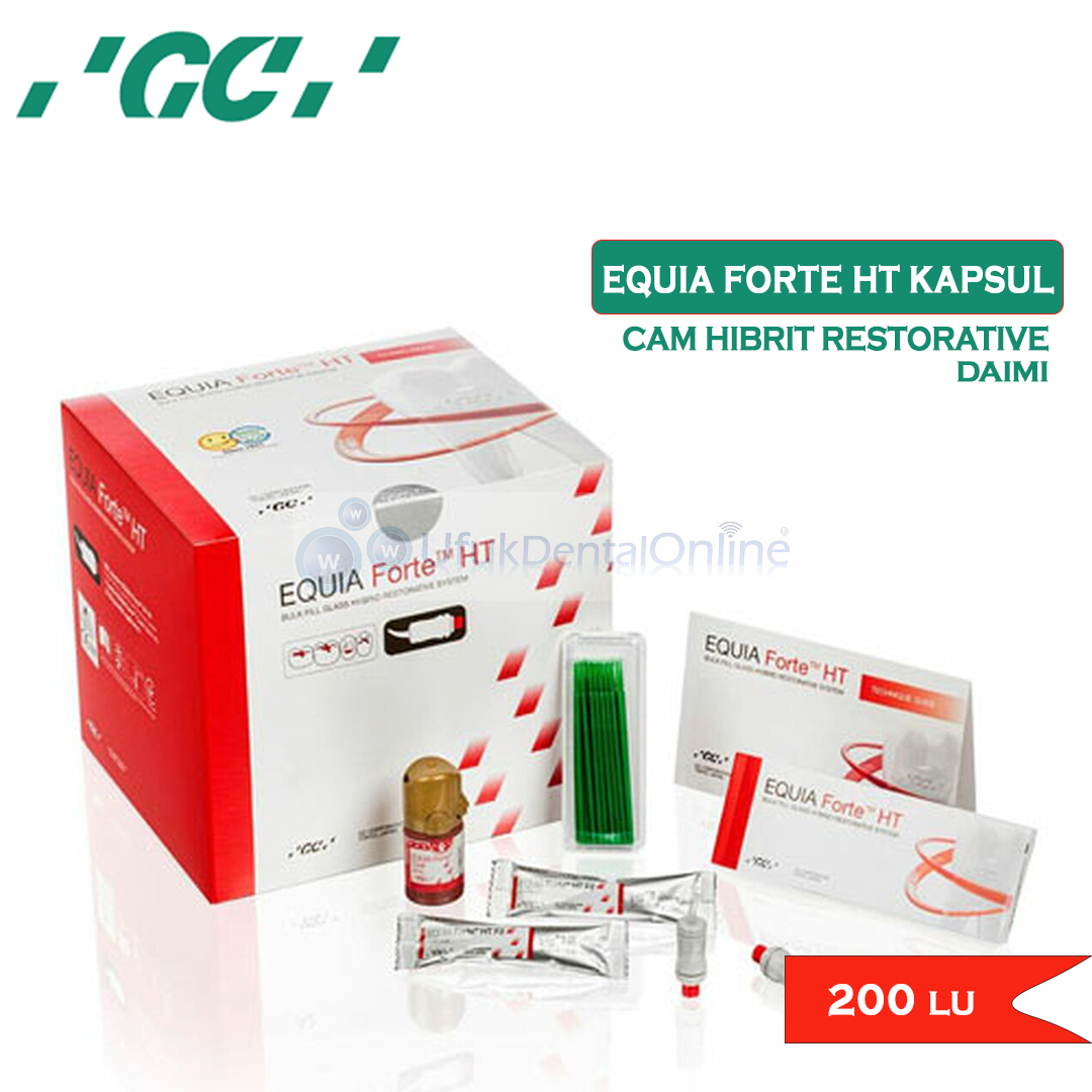 Equia Forte HT Clinic Pack | 200 Capsüle