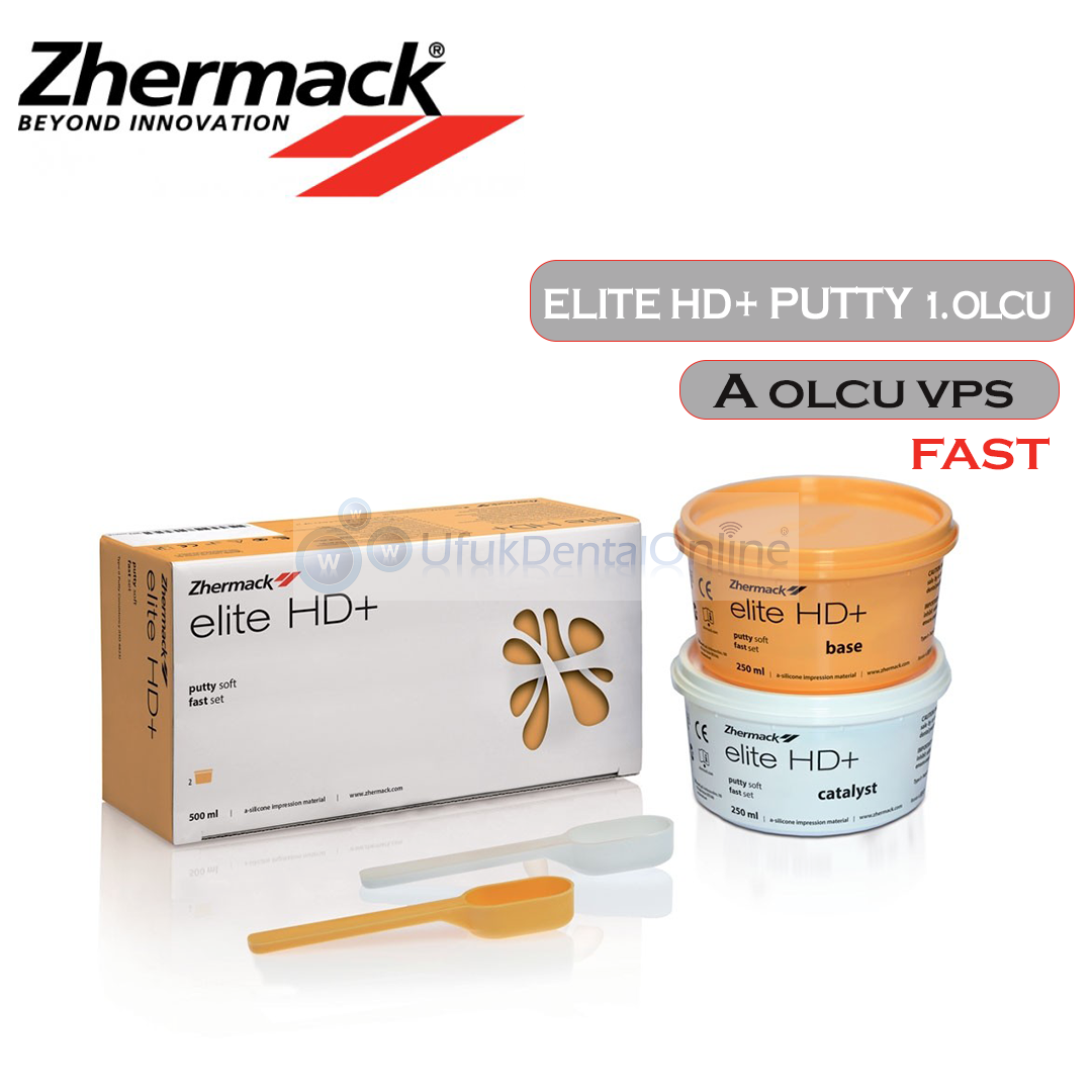 Zhermack Elite HD+ Putty El Formu I. Ölçü | Fast Set