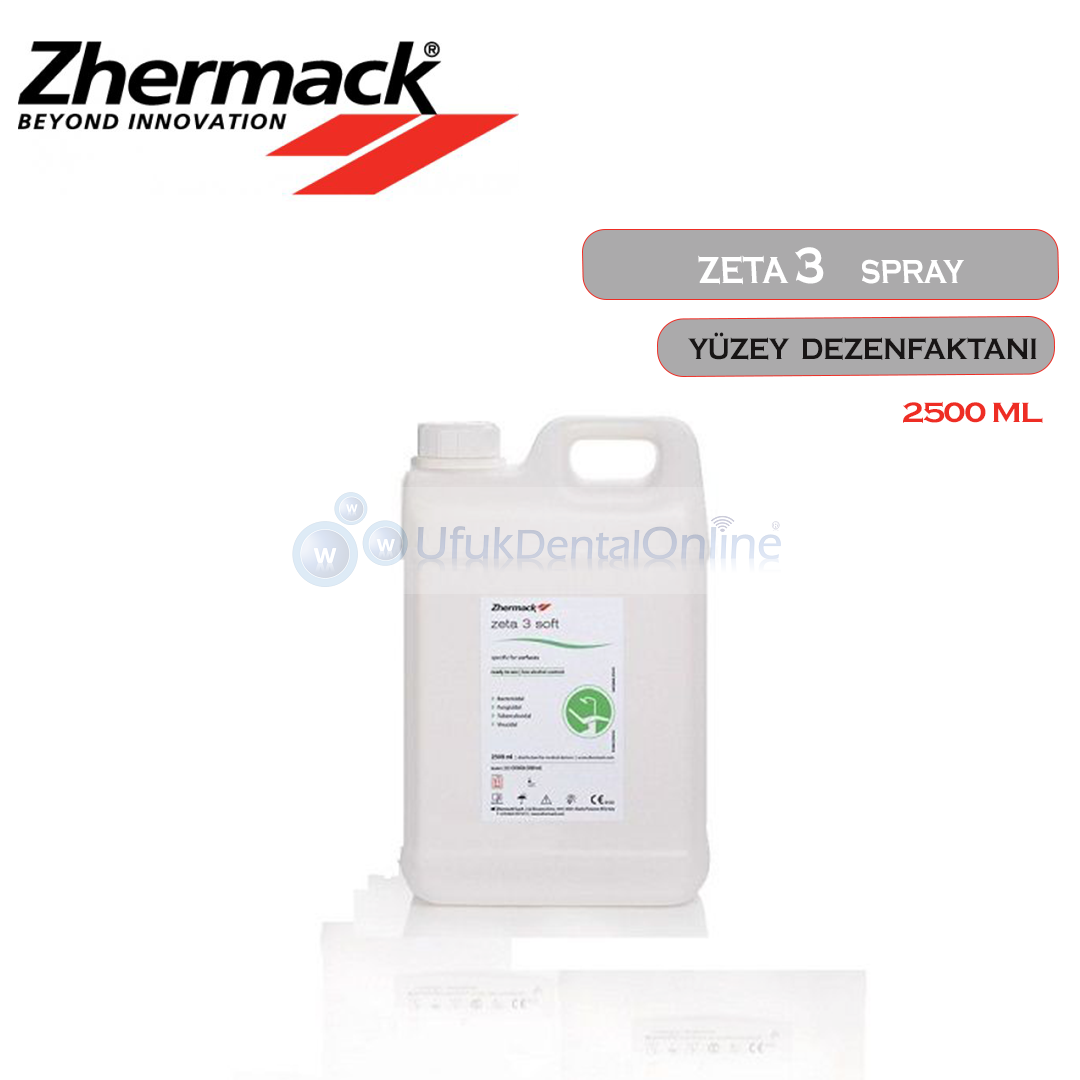 Zhermack Zeta 3 Soft Yüzey Dezenfektanı | 5 Lt.