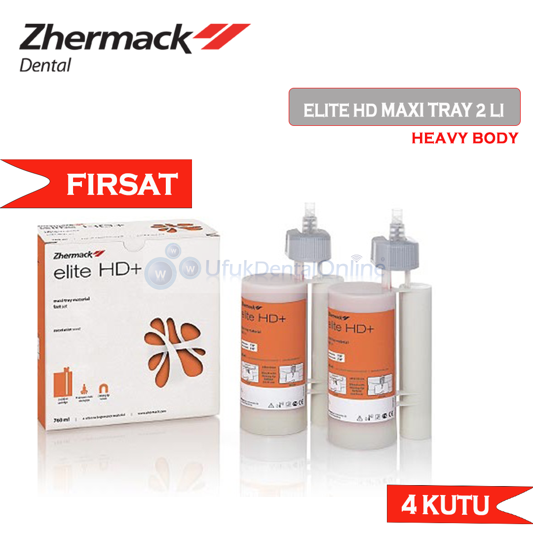 Zhermack Elite HD+ Maxi Tray 4 lü Kampanya