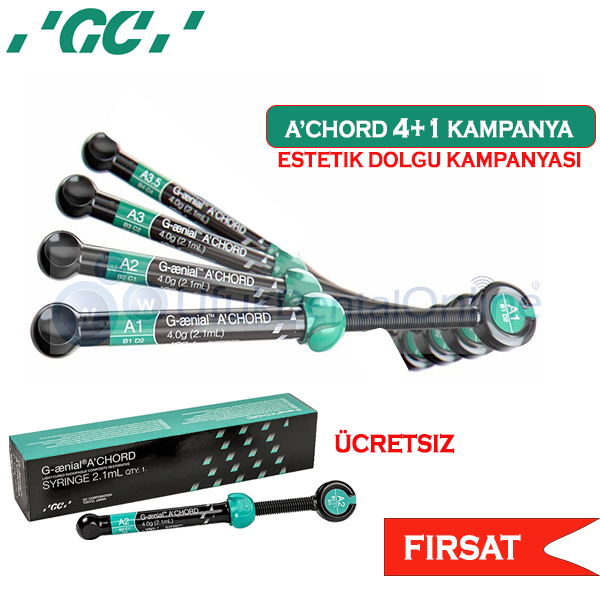 G-aenial Achord Kompozit | 4 Tüp + 1 Tüp