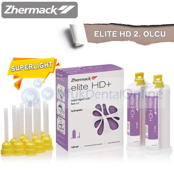 Zhermack Elite HD+ II. Ölçü A Silikon | Super Light Body