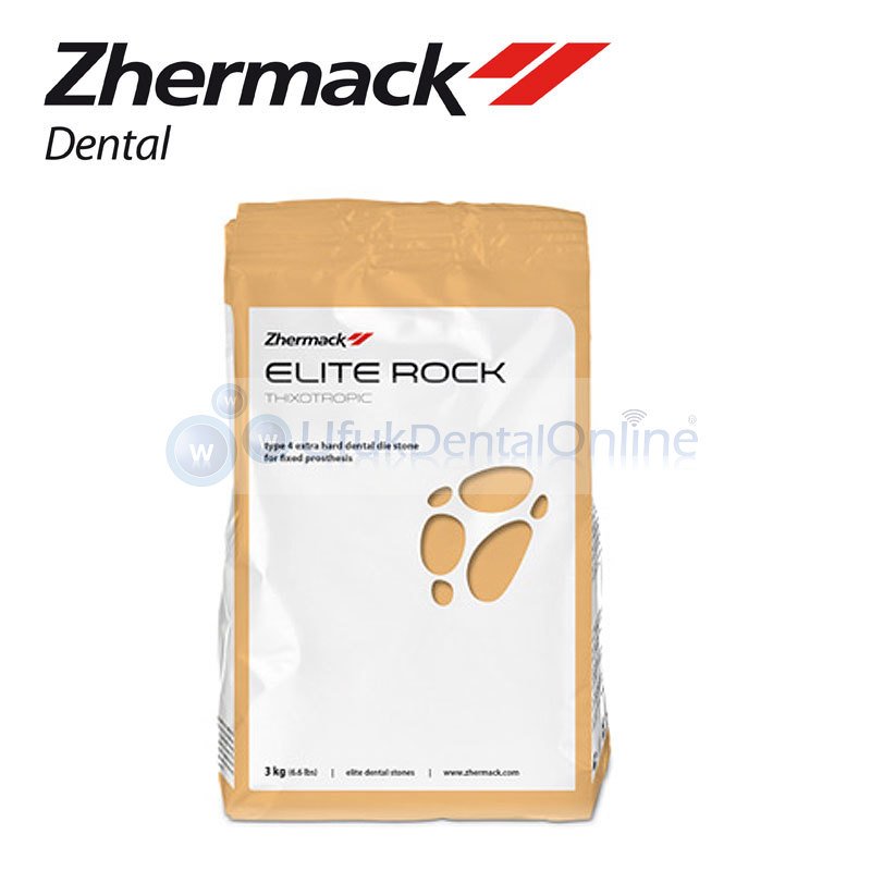 Zhermack Elite Rock Sert Alçı - 3 kg Type  4