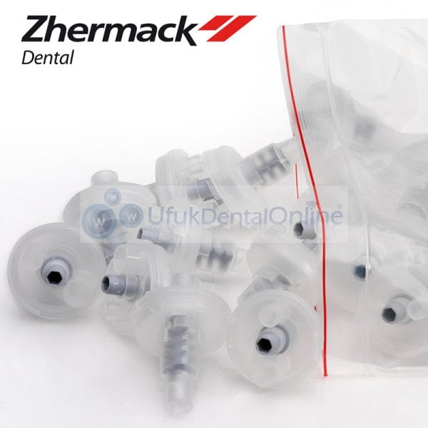 Zhermack Dynamic Static Makine Ölçüsü Karıştırma Ucu