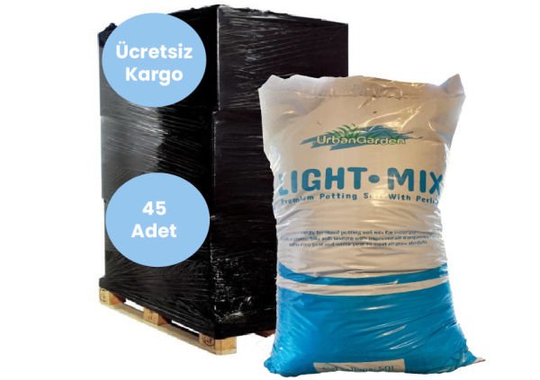 UrbanGarden Light Mix Toprak 50L Palet 45 Adet